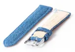 Watchstrap 24mm denim