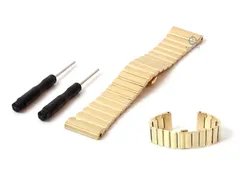 Garmin Fenix 5X/6X/7X watchstrap stainless steel gold