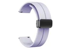 Siliconen horlogeband 18mm - Lila