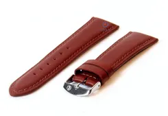 Watchstrap 18mm brown leather