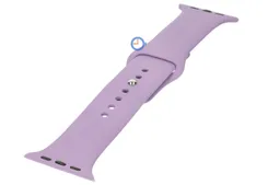 Apple watch strap silicone - Medium Purple - 44/45/46/49mm (S/M)