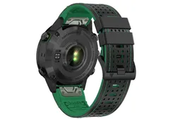 Premium strap Garmin Epix 2 - 47mm - black/green
