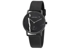 Kerbholz Frida Uhrenarmband black marble/midnight black