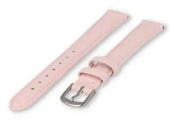 XL watch strap smooth leather - 14mm - pastel pink