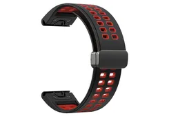Garmin Fenix 7 sports wristband - black/red