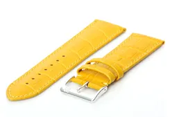 Watchstrap 22mm yellow XL