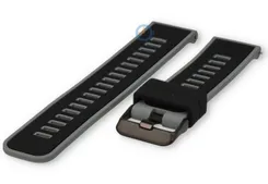 Quick-change strap 20mm - Black Grey