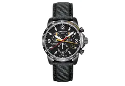 Certina Band C0016171605701A 21/20mm XL schwarzes Leder ohne Schließe