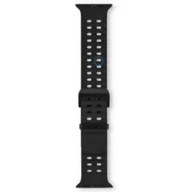 Casio style Apple watch strap - 45mm - Black