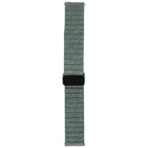 Magnetic leatherstrap - 18mm - Denim Green