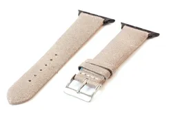 Apple Uhrenarmband Vintage Leder beige - 38/40/41/42mm