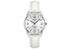 Certina Band C0342101603700A 16/14mm weiß Leder ohne Schließe