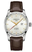 Certina Band C0084261603100A 21/18mm braun Leder ohne Schließe