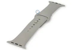Apple watch strap silicone - Stone Grey - 38/40/41/42mm (M/L)