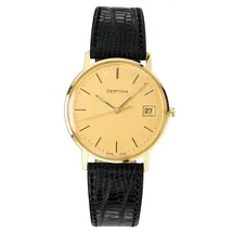 Certina Band C11592996531A 18/16mm schwarzes Leder