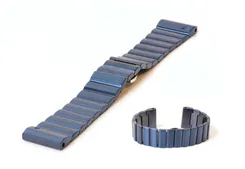 Garmin Fenix 5X/6X/7X watchstrap stainless steel blue