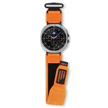 Samsung Galaxy Watch 8 40mm nylon Watch Strap - Orange