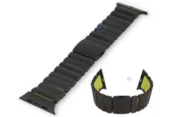 Titan Uhrenarmband Apple Watch 49mm - black/green