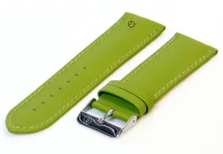Watchstrap 22mm forestgreen calf leather