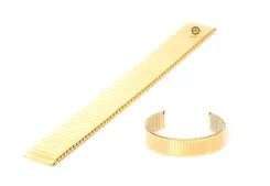 Expansion watch strap - 20mm - gold