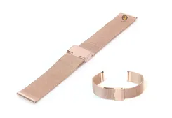 Mesh watchstrap 18mm rose gold