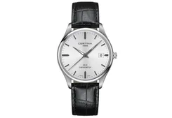 Certina Band C0334511603100A 20/18mm XL schwarzes Leder ohne Schließe