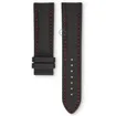Certina Band C0016391605702A 21/20mm schwarzes Leder ohne Schließe