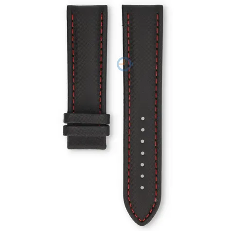 Certina Band C0016391605702A 21/20mm schwarzes Leder ohne Schließe