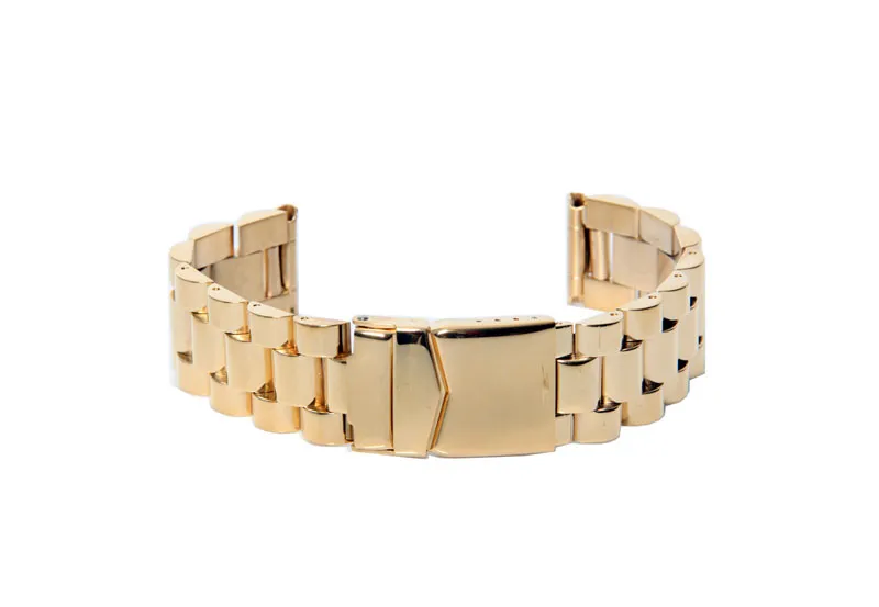 Watchstrap 22mm gold