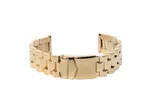 Watchstrap 22mm gold