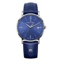 Leather strap Maurice Lacroix EL1087-SS001-410-1