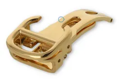 Cartier adjustable folding buckle gold - 16mm