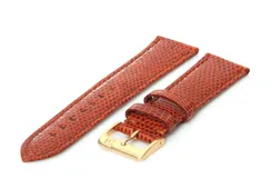watchstrap 22mm brown leather