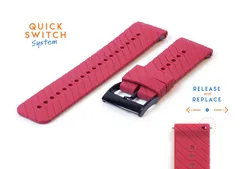 Garmin Venu X1 watch strap velvet red