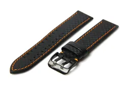 Watchstrap 20mm carbon black