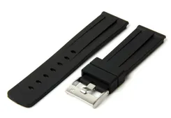 Watchstrap 24mm black