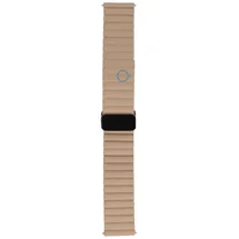 Magnetic leatherstrap - 18mm - Beige