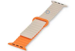Magnetic strap Apple Watch 41mm - Starlight orange