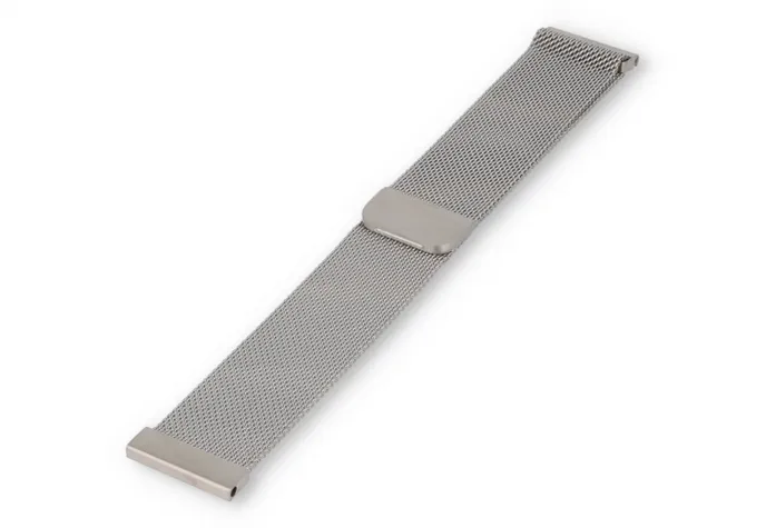Milanese 22mm horlogeband - Zilver