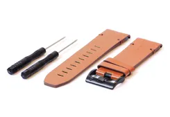 Garmin Fenix 6X/7X watchstrap brown leather