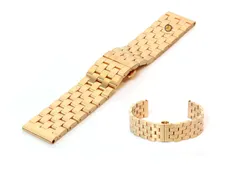 U - BOOT 22mm Uhrenarmband Stahl goud