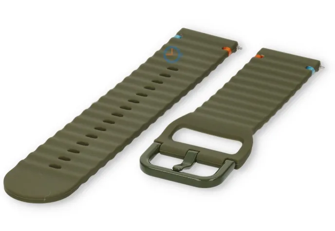 Coros Pace PRO siliconen bandje: 22mm forest