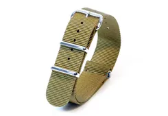 Watchstrap 20mm nylon green