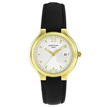 Certina Band C25120544616A schwarzes Leder