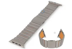 Titan Uhrenarmband Apple Watch 49mm - titan/orange