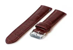 Leder Armband Edox Les Vauberts - 22mm - braun