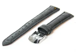 Watchstrap 14mm grey leather