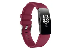 Fitbit Inspire watchstrap wine red