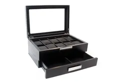Design Uhrenbox mit Schubfach