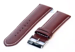 Watchstrap 24mm brown leather